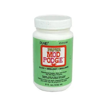 Mod Podge Paper Gloss Glue 236ml ( Acid Free ) The Stationers